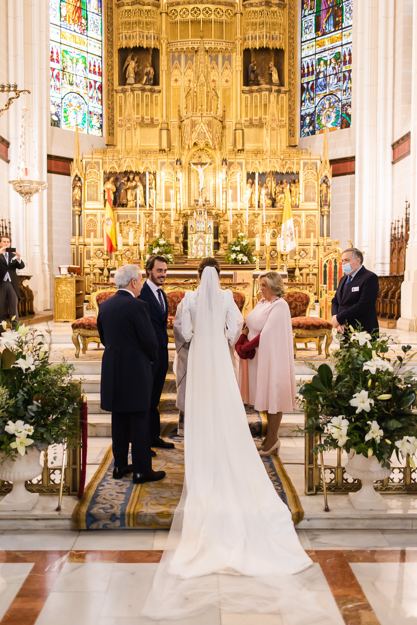 Fotos boda Basílica concepción goya